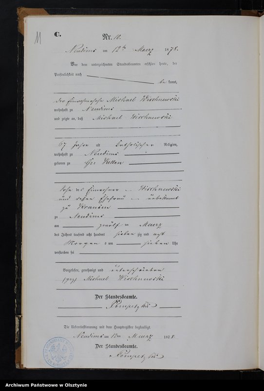 image.from.unit.number "Sterbe-Neben-Register Nr 1 - 47"