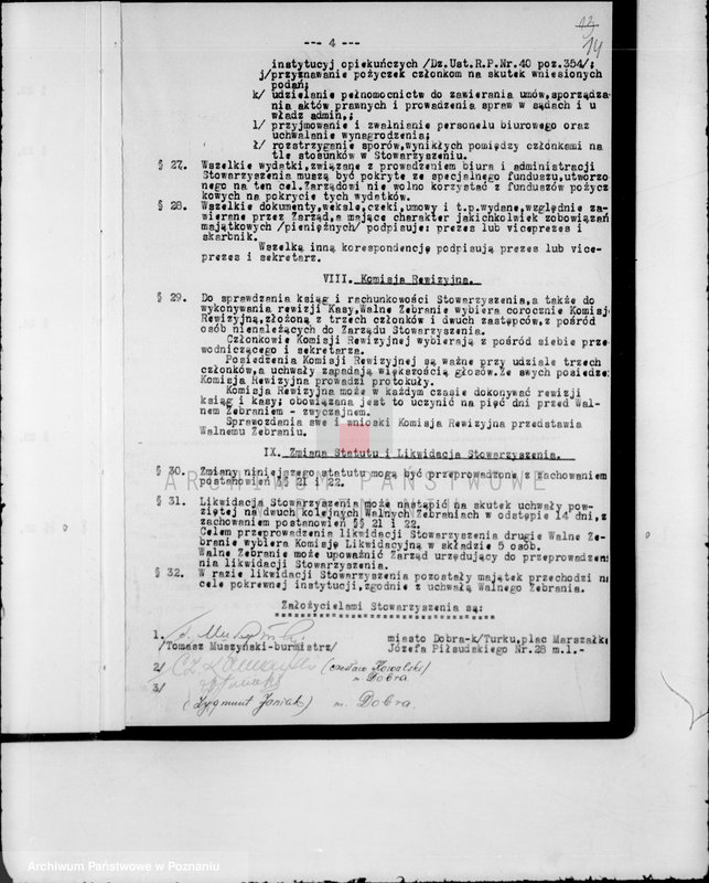 Obraz 19 z jednostki "Chrześcijańska Kasa Pożyczek Bezprocentowych z Dobrej koło Turku"