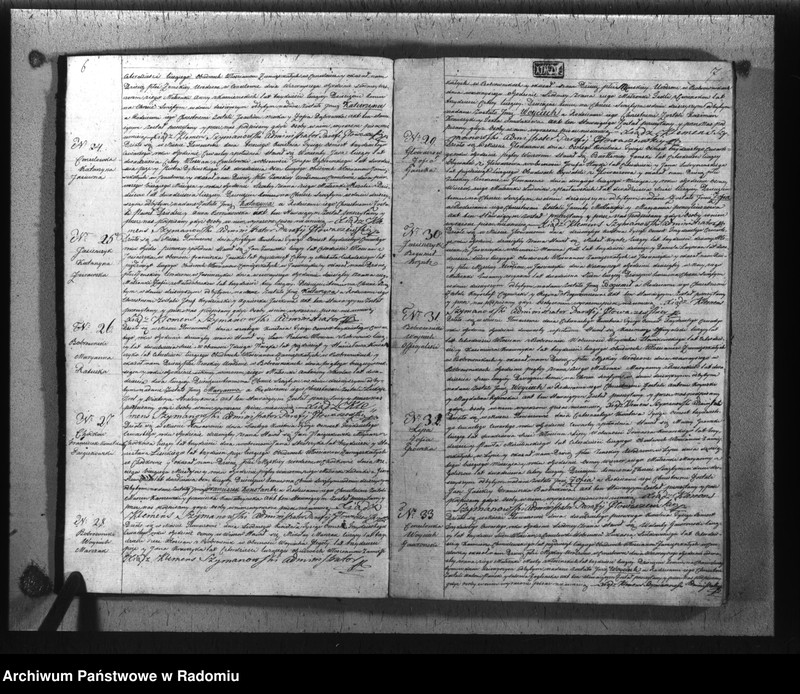 image.from.unit.number "Duplikat akt religijno cywilnych parafii Głowaczów na rok 1834"