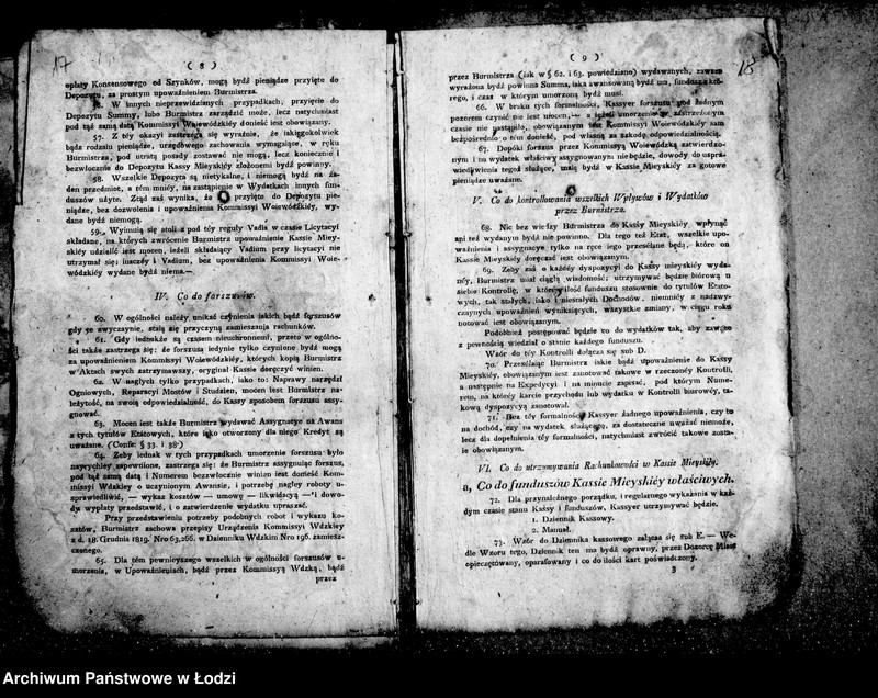 Obraz 15 z jednostki "Akta tyczące się różnych korespondencyj z władzami wyższymi"