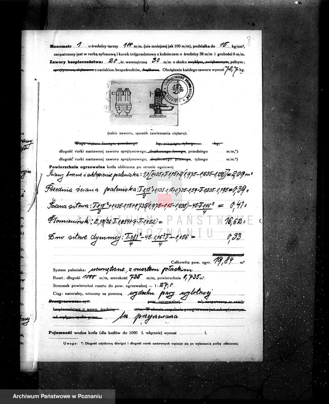 Obraz 12 z jednostki "Majętność Chwałkowo pow. Gostyński nr woj. kotła 6072"