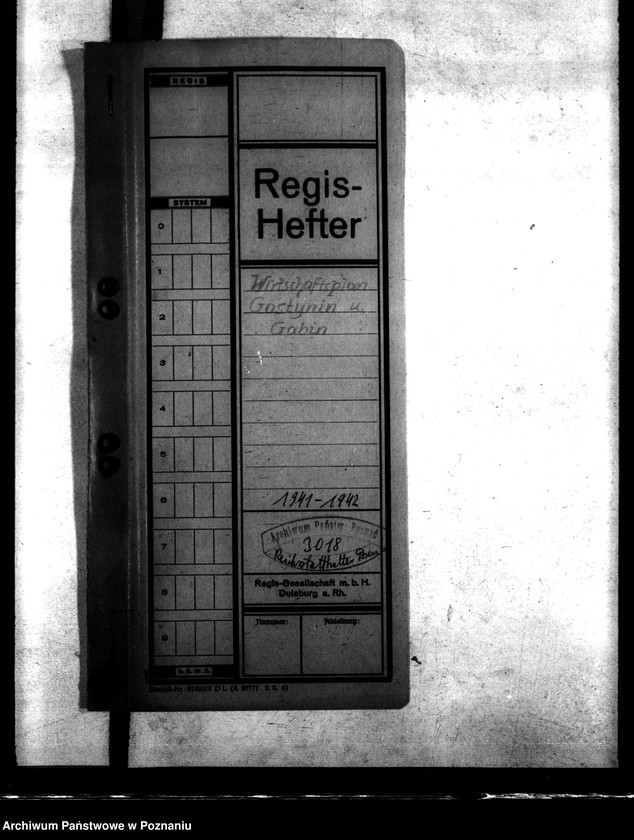 Obraz 4 z jednostki "Wirtschaftsplan Gostynin und Gąbin"