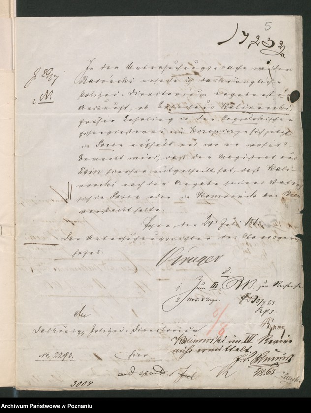 Obraz 11 z jednostki "A. betr. Boleslaus von Kalinowski /Wladislaus, Josef, Thomas/"