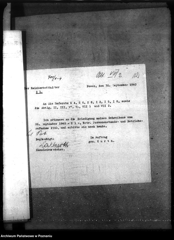 Obraz 17 z jednostki "Verschiedene Verwaltungssachen der Reichsbauämter"