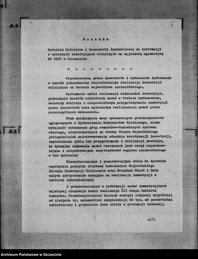 image.from.unit.number "Protokoły posiedzeń Egzekutywy Komitetu Wojewódzkiego Polskiej Zjednoczonej Partii Robotniczej: 16, 30 maja 1978 r."