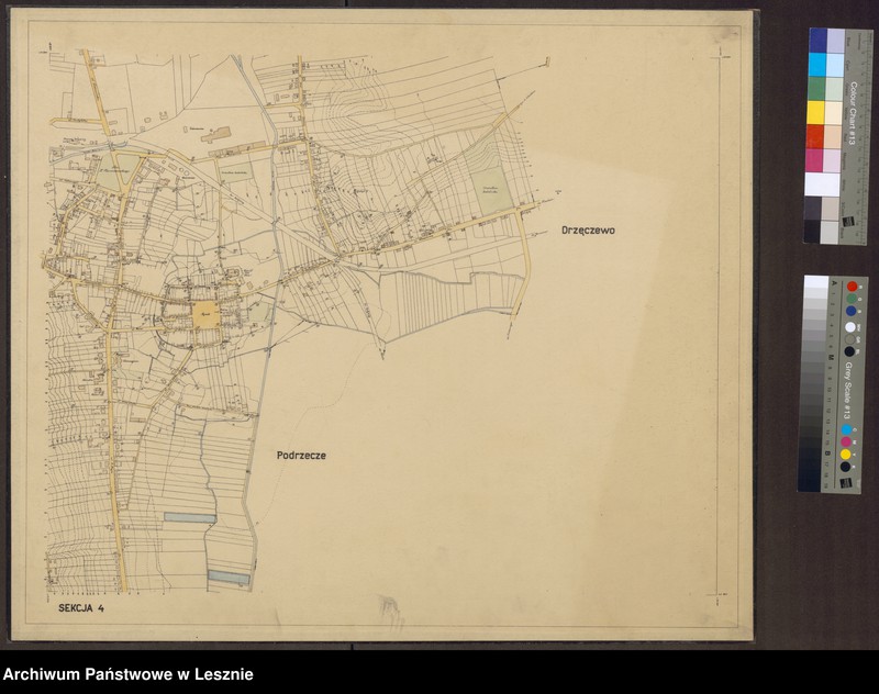 Obraz 4 z jednostki "Plan miasta Gostynia i części gromad sąsiednich"