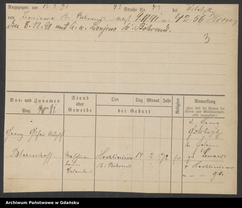 image.from.unit.number "Karty meldunkowe: Blumenstengel - Boedcke"