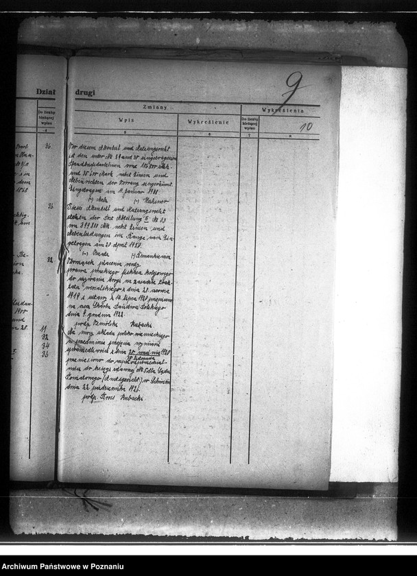 Obraz 14 z jednostki "Wyłączenie z art.. 4/5 ustawy o wykonaniu reformy rolnej z majątku Muchocin powiatu międzychodzkiego"