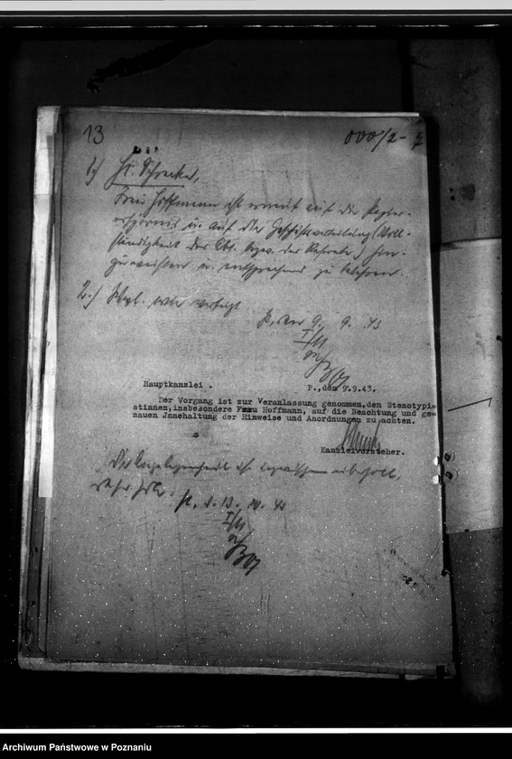 Obraz 17 z jednostki "Konferencje z landratami - korespondencja, porządki obrad"