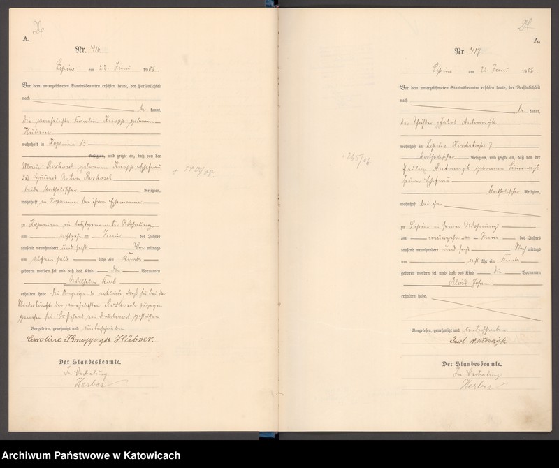 image.from.unit.number "Księga urodzeń T. II nr 391-776"