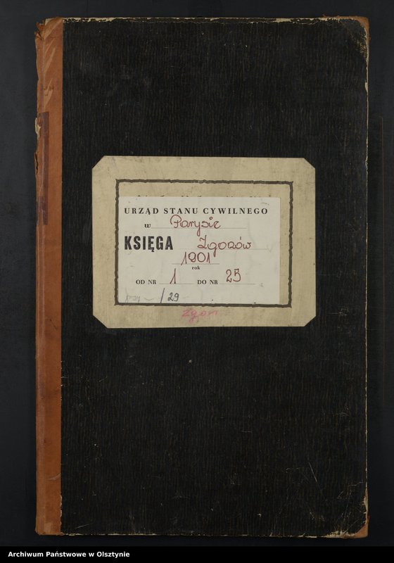 image.from.unit.number "Sterbe-Neben-Register Nr 1 - 25"