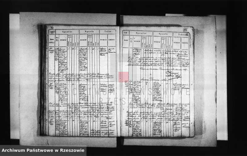image.from.unit.number "Księga małżeństw, urodzeń i zgonów - Brzezówka: małżeństwa 1787 - 1876, urodzenia 1786 - 1839, zgony 1787 - 1866"