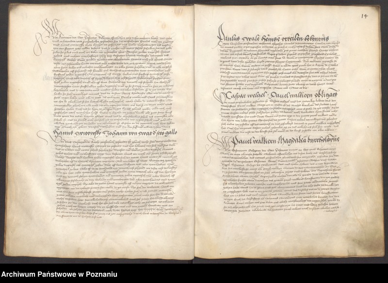 Obraz 18 z jednostki "Acta consularia civitatis Posnaniensis"