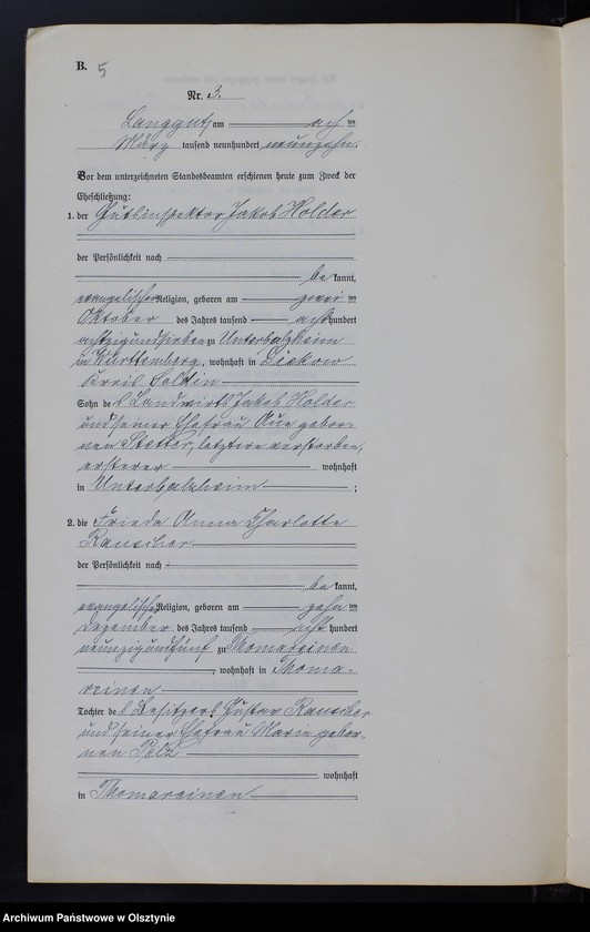image.from.unit.number "Heirats-Neben-Register Nr 1 - 27"