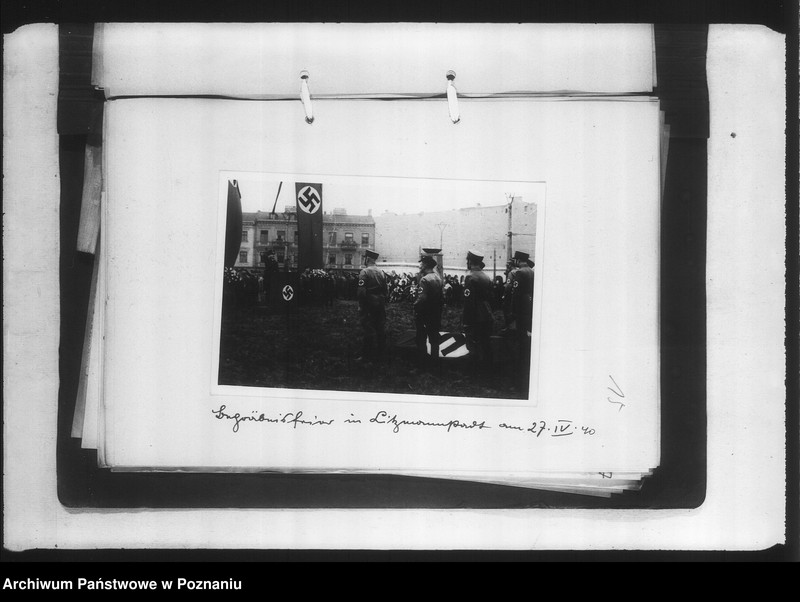 Obraz 19 z jednostki "Zweigstelle Litzmannstadt (Łódź) Aufnahmen"