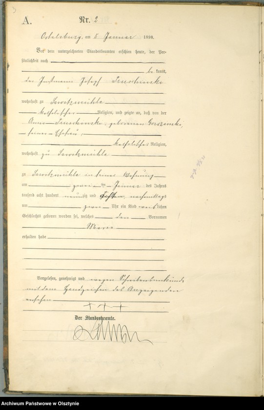 image.from.unit.number "Geburts-Haupt-Register Nr 1 - 86"