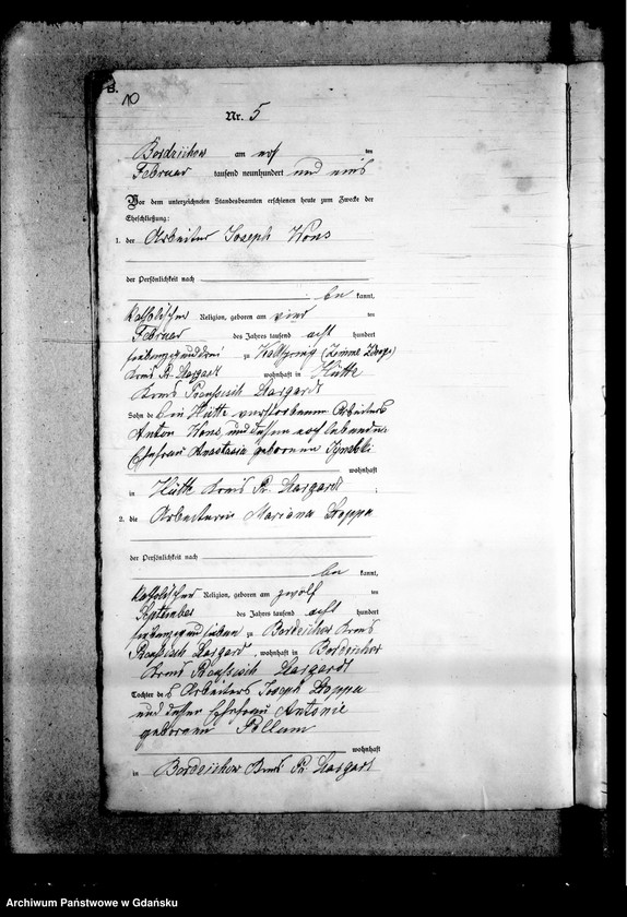 image.from.unit.number "Księga małżeństw"