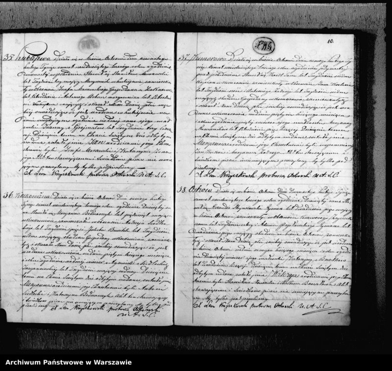 image.from.unit.number "Akta urodzeń, małżeństw i zgonów"