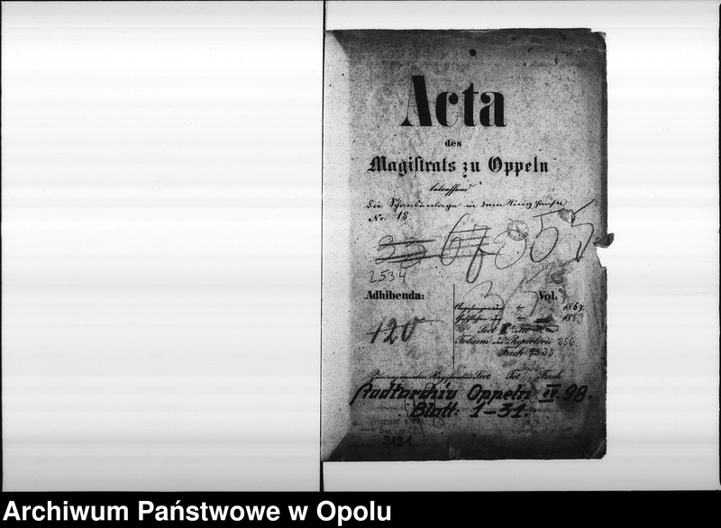 Obraz 4 z jednostki "Acta des Magistrats zu Oppeln betreffend die Schankanlage in dem Ringhause No 13"