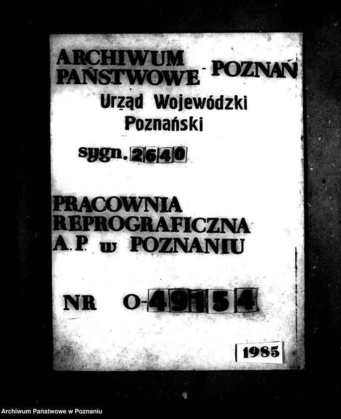 Obraz 1 z jednostki "Majątek Twierdzyń-Kołodziejewko powiatu mogileńskiego /operat pomiarowo-szacunkowy/"