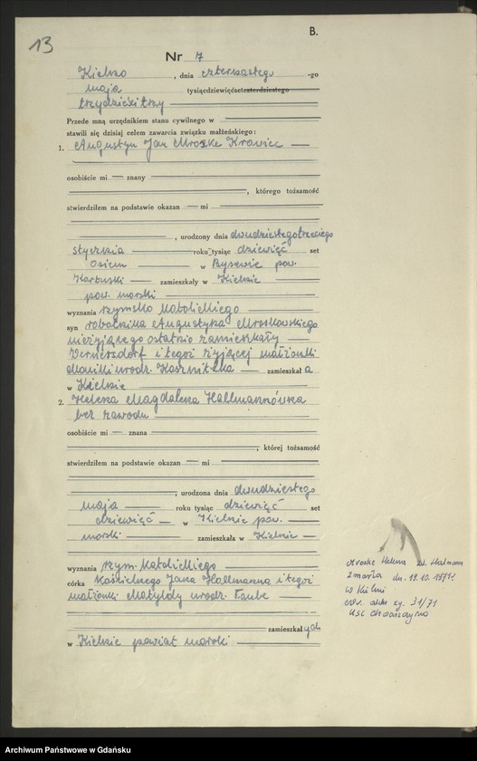 image.from.unit.number "Księga małżeństw"