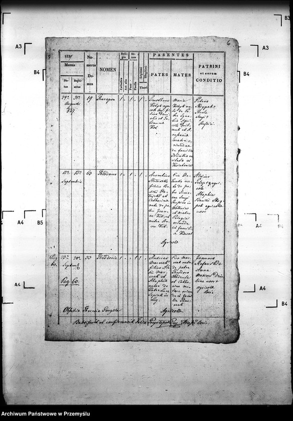Obraz 10 z jednostki "[Kopie ksiąg metrykalnych parafii Gładyszów z filią Wirchnia (dekanat Gorlice)]"