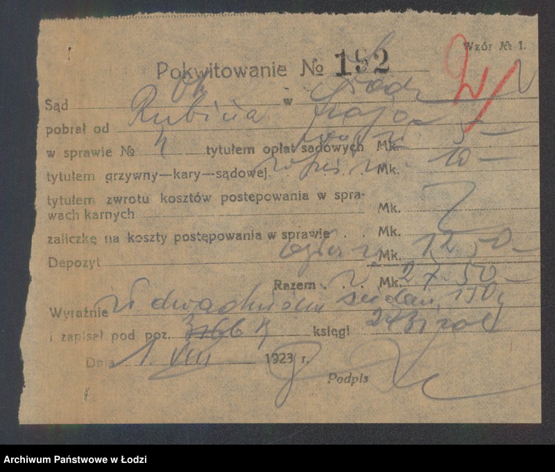 Obraz 4 z jednostki "Szaja Rubin- sprzedaż manufaktury półwełnianej"