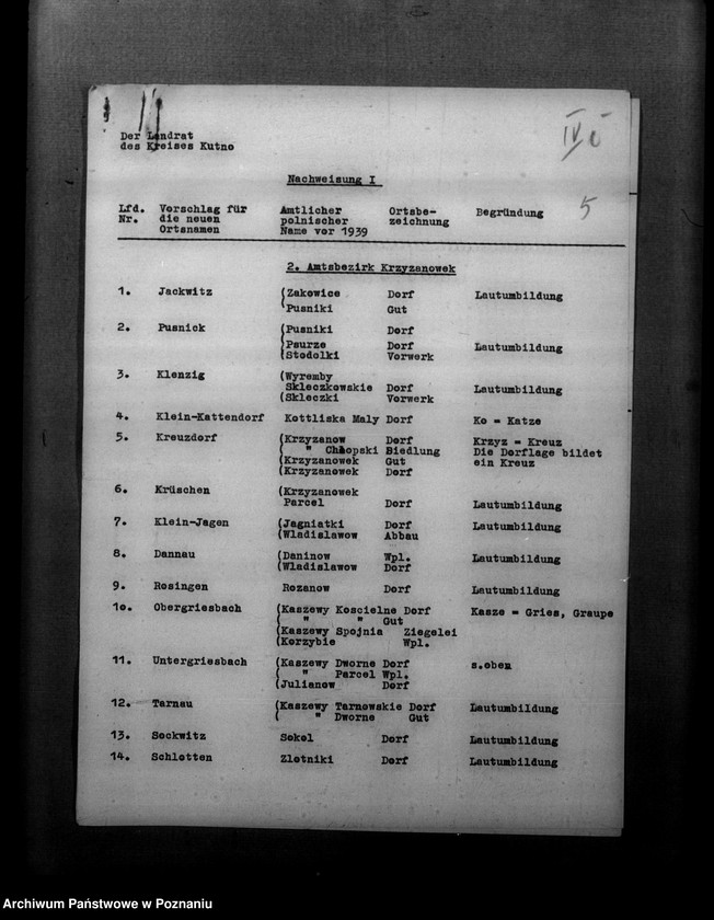 Obraz 11 z jednostki "Zmiany nazw miejscowości w powiecie kutnowskim"