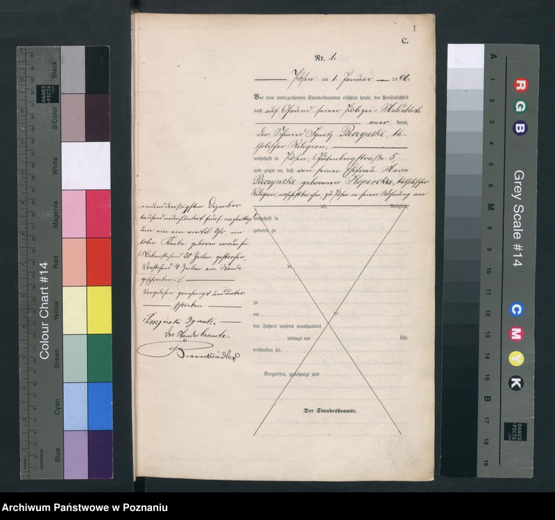 Obraz 3 z jednostki "Księga miejscowa zgonów"