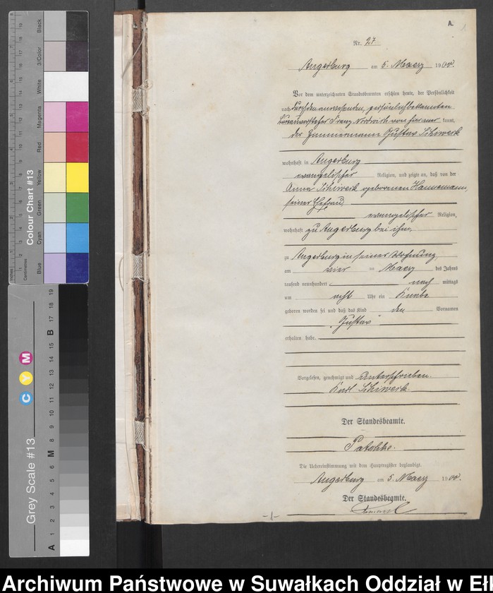 image.from.unit.number "Geburts-Neben-Register des Preussischen Standes-Amtes Angerburg Kreis Angerburg"