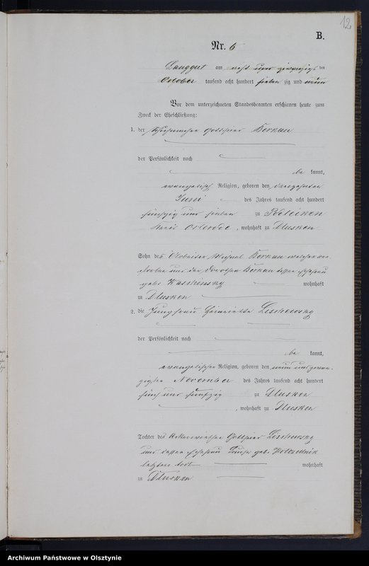 image.from.unit.number "Heiraths-Neben-Register Nr 1 - 8"