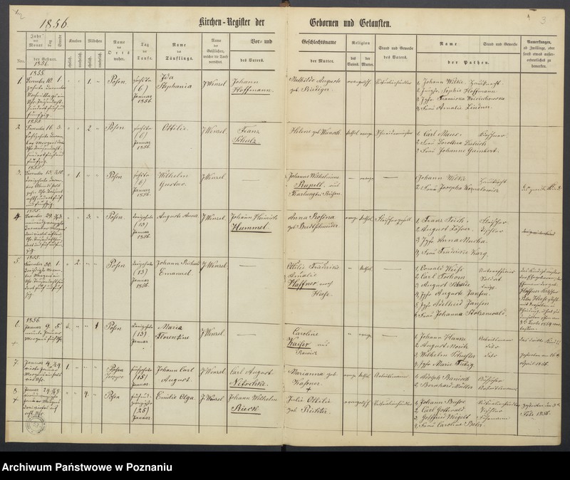 Obraz 4 z jednostki "[Akta urodzeń i chrztów, ślubów, zgonów]"
