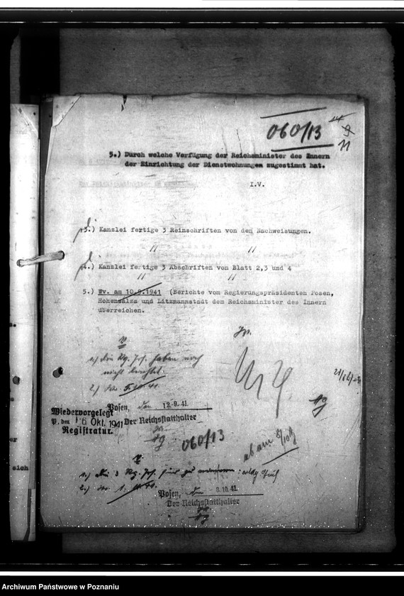 Obraz 15 z jednostki "Dienst- und Wohnraumzuteilung für die Behörden und Beamten"