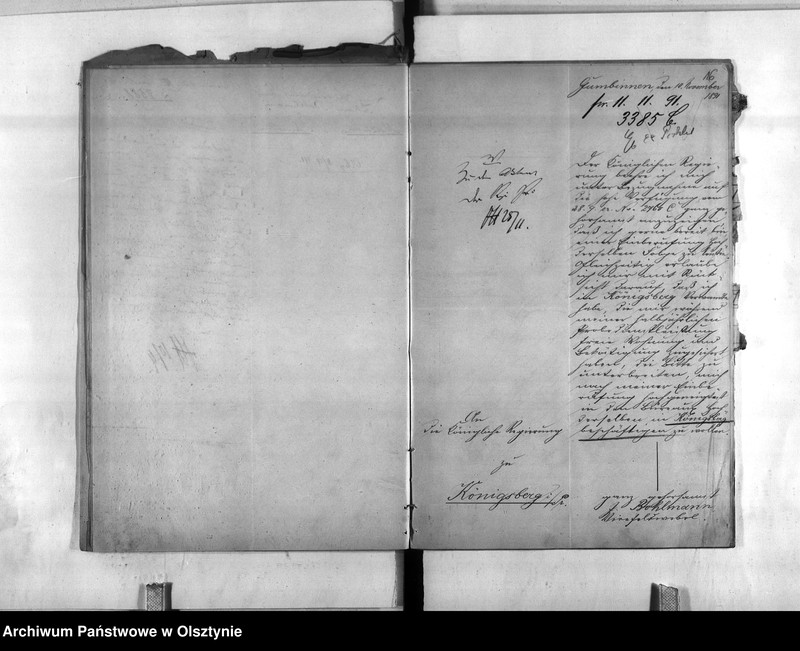 image.from.unit.number "Regierungs-Büreau-Diätar Bohlmann [Johann] den 1. August 1896 Regierungs-Sekretär den 10. März 1897 Regierungs-Hauptkassen Buchhalter"