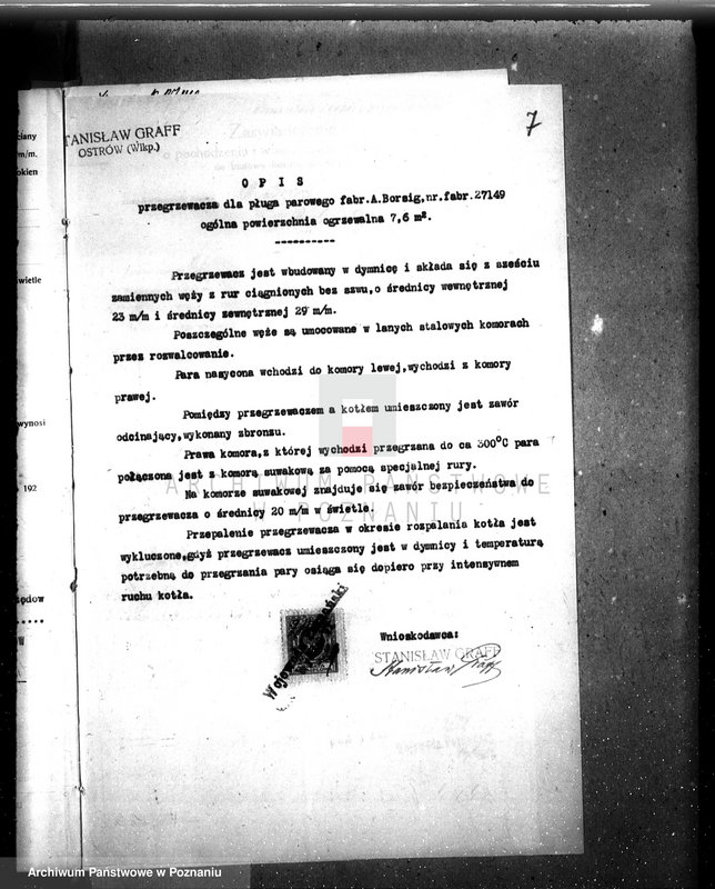 Obraz 12 z jednostki "St. Graff Ostrów i Fenrych, maj. Górka pług parowy"