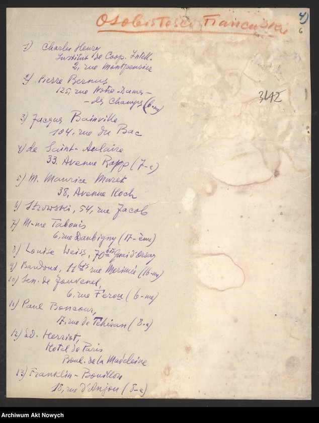 image.from.unit.number "Aubac Stefan, dziennikarz.  Pomoc w wydaniu i rozsyłaniu prac W. Sikorskiego. Życzenia dla Władysław Sikorskiego, m.in. Z dopiskiem Michała Żymierskiego i Józefa Rettingera."