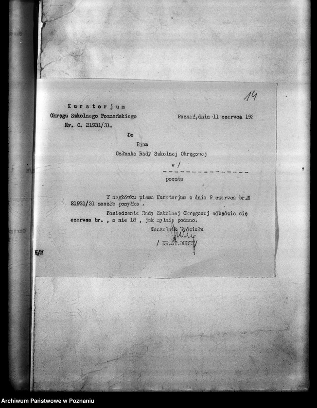 Obraz 18 z jednostki "Rada Szkolna Okręgowa"