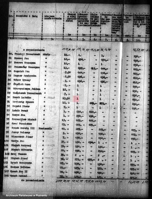 Obraz 16 z jednostki "Plan zalesiania majątków w powiecie czarnkowskim"