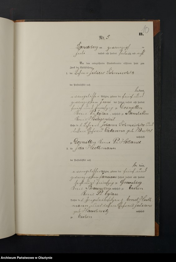 image.from.unit.number "Heiraths-Neben-Register Nr 1 - 9"