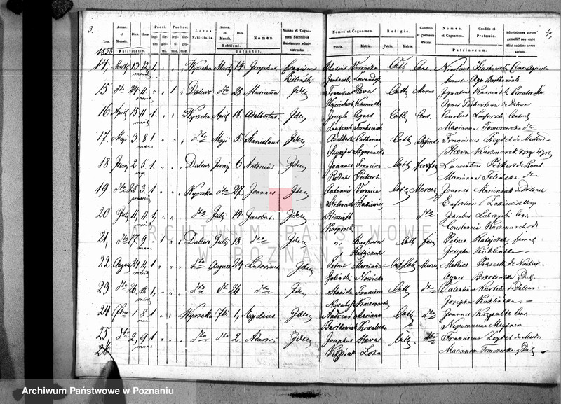 Obraz 7 z jednostki "Liber baptisatorum, copulatorum u. mortuorum"