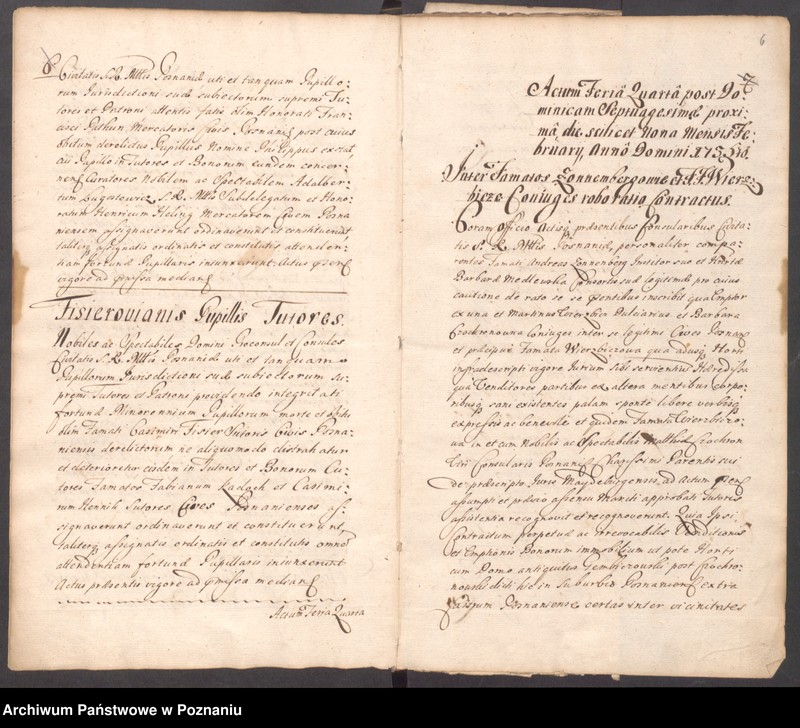 Obraz 7 z jednostki "Liber actorum officii consularis civitatis Posnaniae."