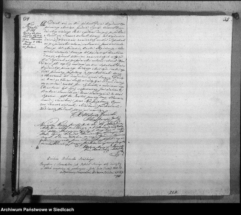 Obraz 20 z jednostki "Akta urodzin, małżeństw, zgonów"