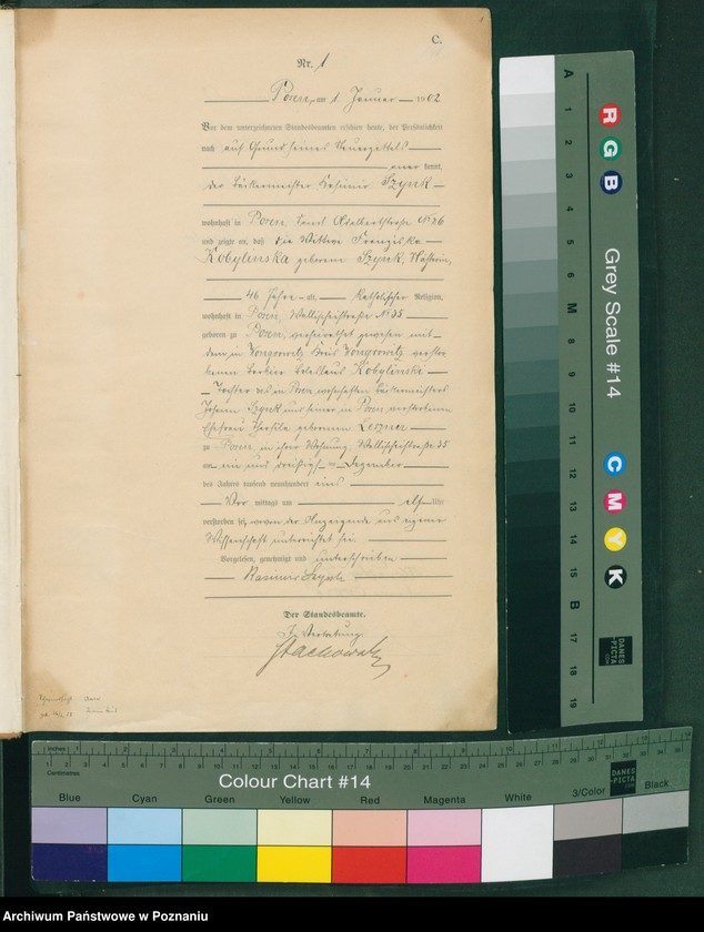 Obraz 4 z jednostki "Księga miejscowa zgonów t. I"