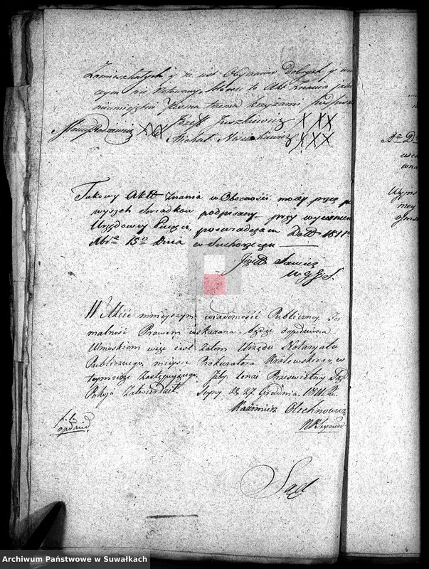 image.from.unit.number "Aneksy do Akt Cywilnych małżeństwa Gminy Krasnopolskiej za rok 1812"