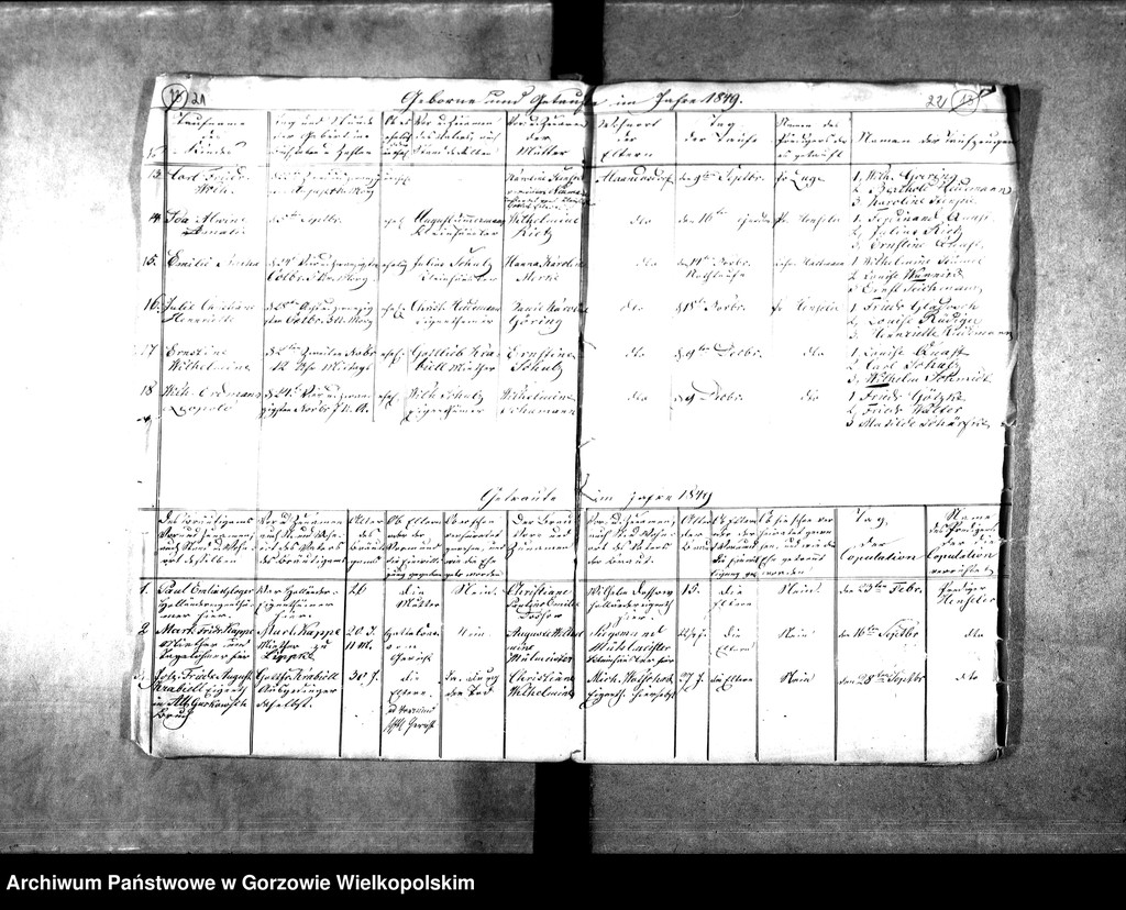 image.from.unit.number "Duplikate der Kirchenbücher von der Parochie Morrn: Morrn (Murzynowo), Johanneswunsch (Dobrojewo), Alexandersdorf (Gościnowo), Pollychen (Stare Polichno)"