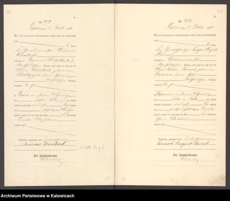 image.from.unit.number "ksiega urodzeń T. II nr 400-827"