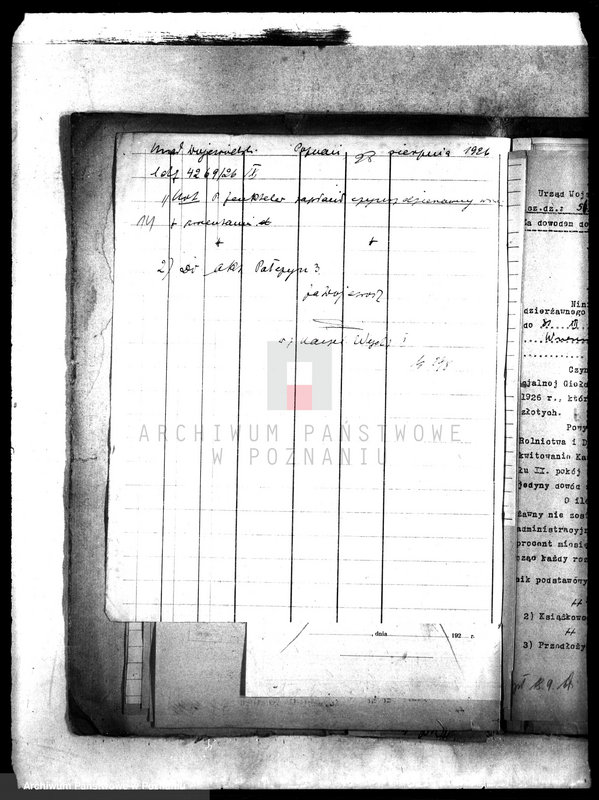 Obraz 18 z jednostki "Spłata czynszu dzierżawnego majątku Pałczyn"