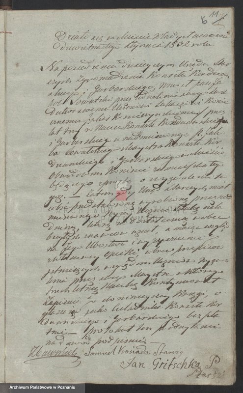 image.from.unit.number "Księga czeladników zgromadzenia kunstu korduainskiego i garbarskiego w mieście Władysławowie"