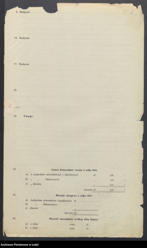 image.from.unit.number "Księga inwentarzowa nieruchomości m. Łodzi ul. Południowa"