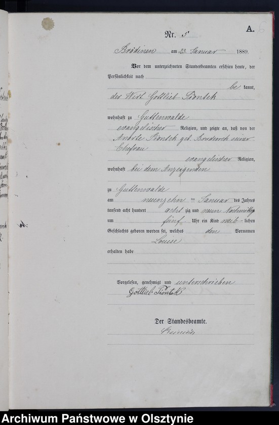 image.from.unit.number "Geburts-Haupt-Register Nr 1 - 73"